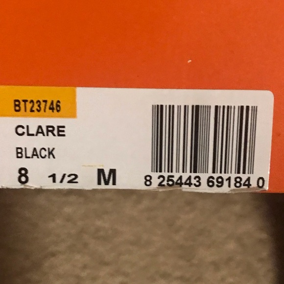 Black boots by Claire size 8.5m - Picture 5 of 5